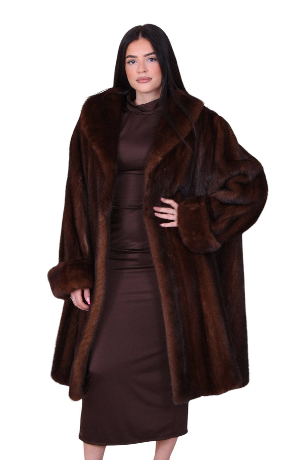 Cappotto pelliccia di visone