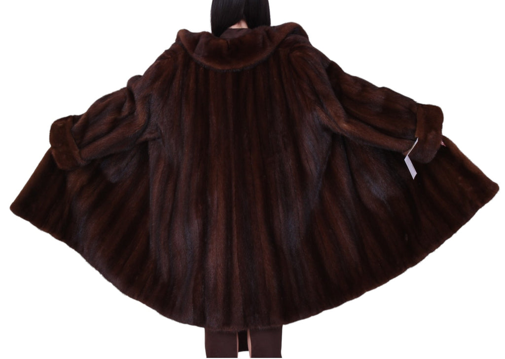 Cappotto pelliccia di visone