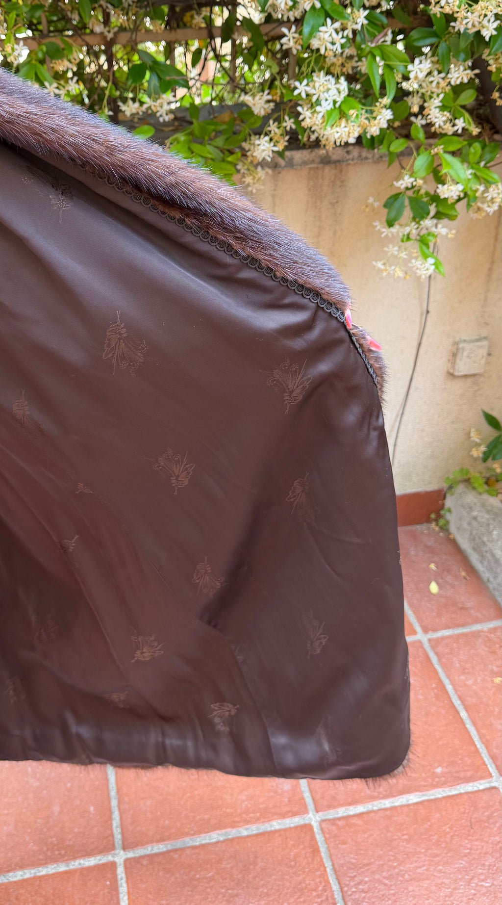 Cappotto pelliccia di visone