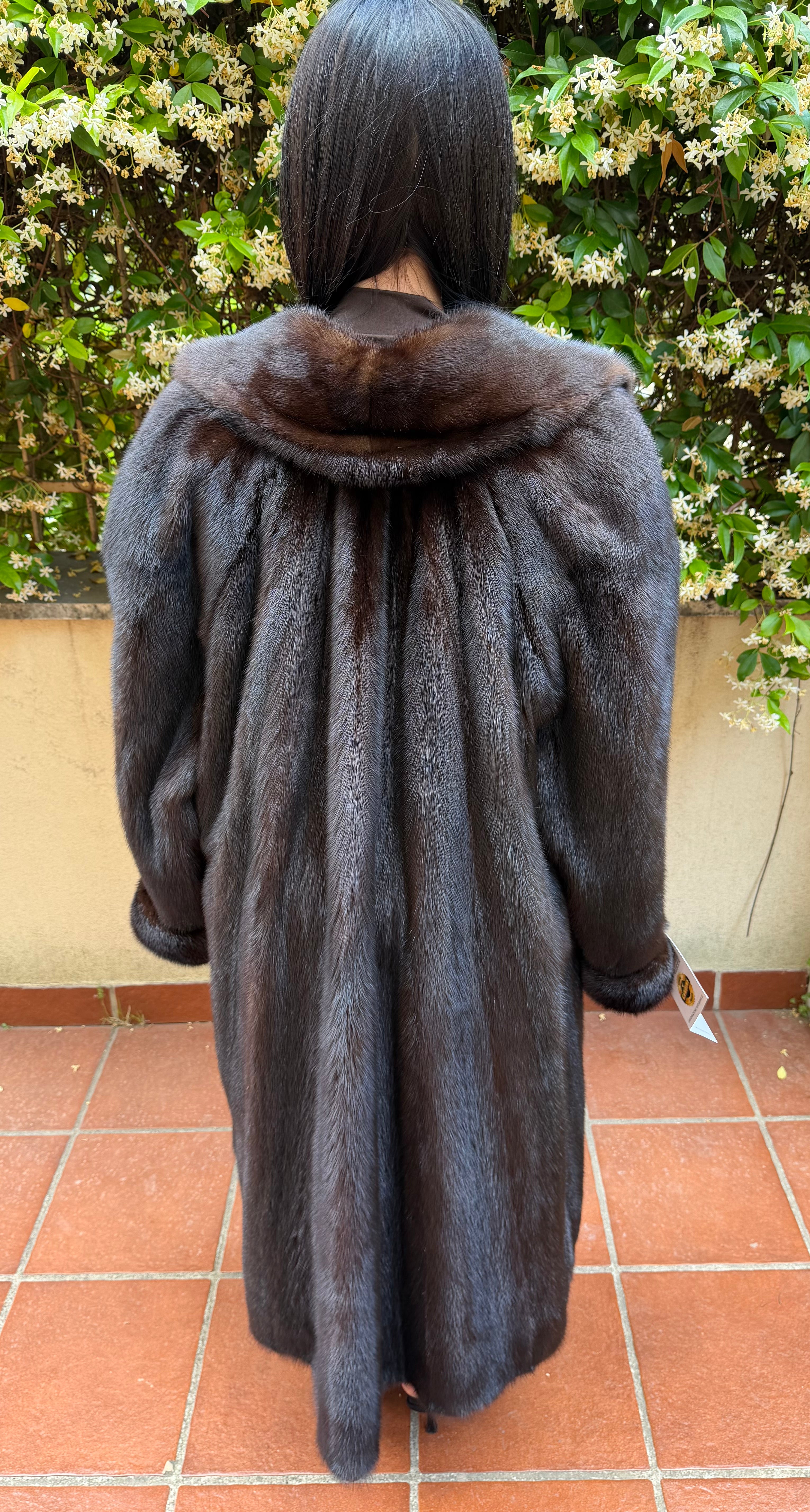 Mink fur coat