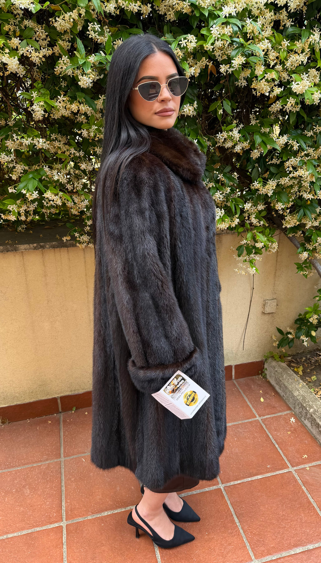 Cappotto pelliccia di visone