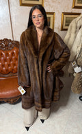 Mink fur coat