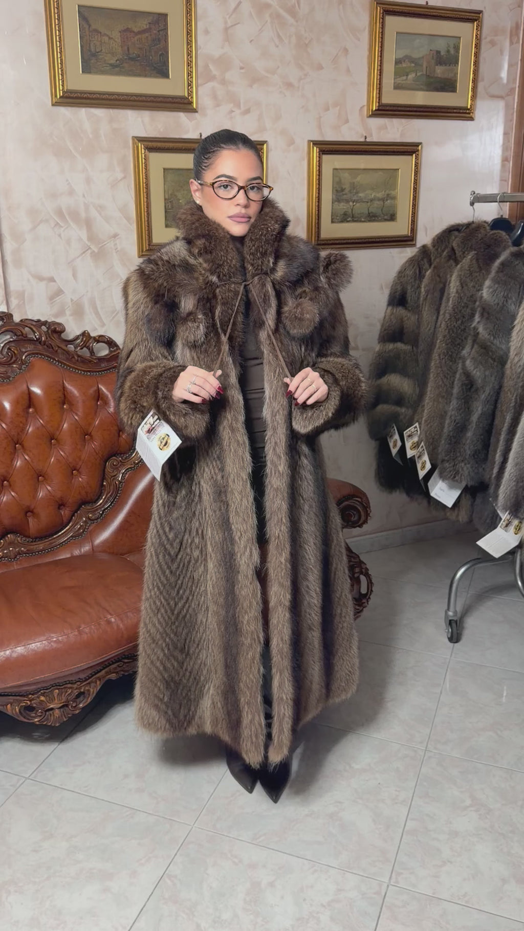 Cappotto pelliccia (raccoon)