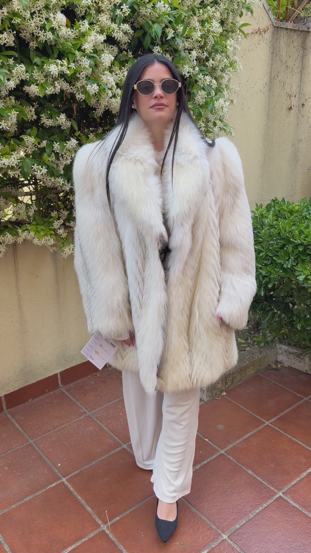 Vintage Fuchspelzjacke