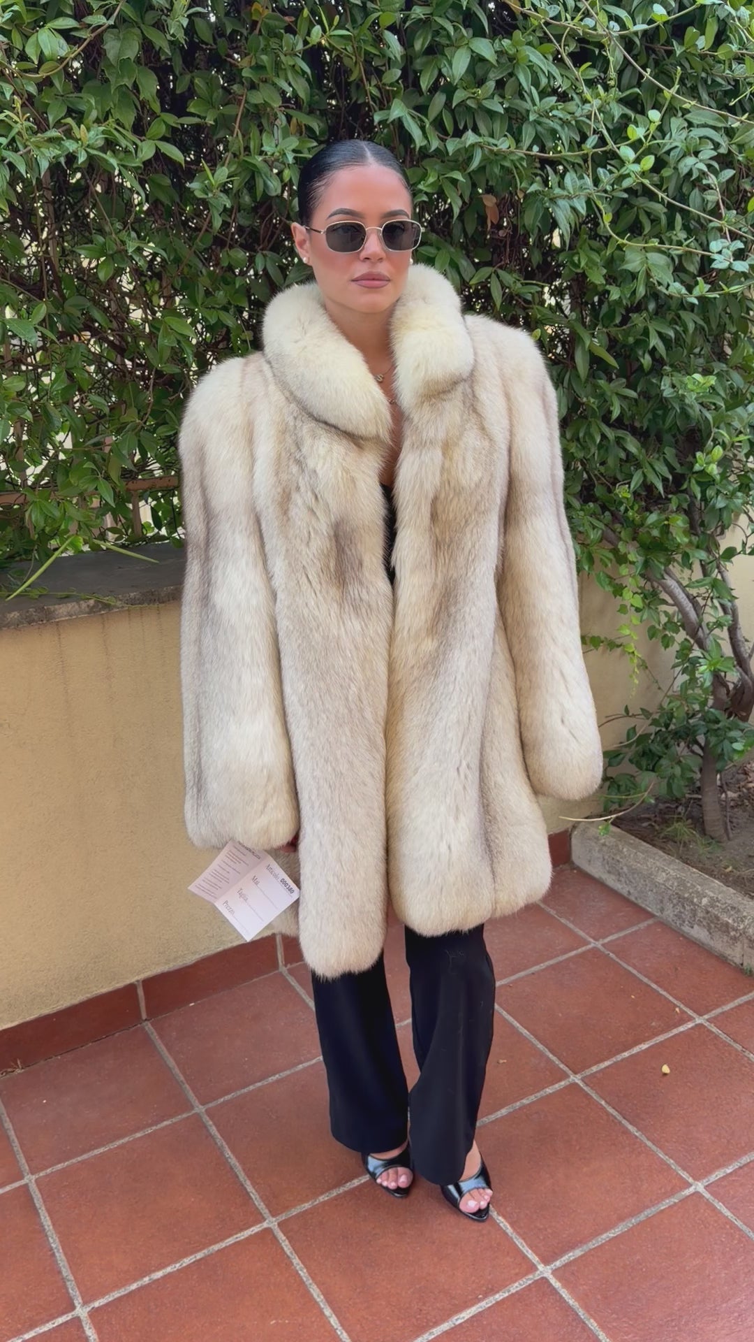 Fox fur jacket