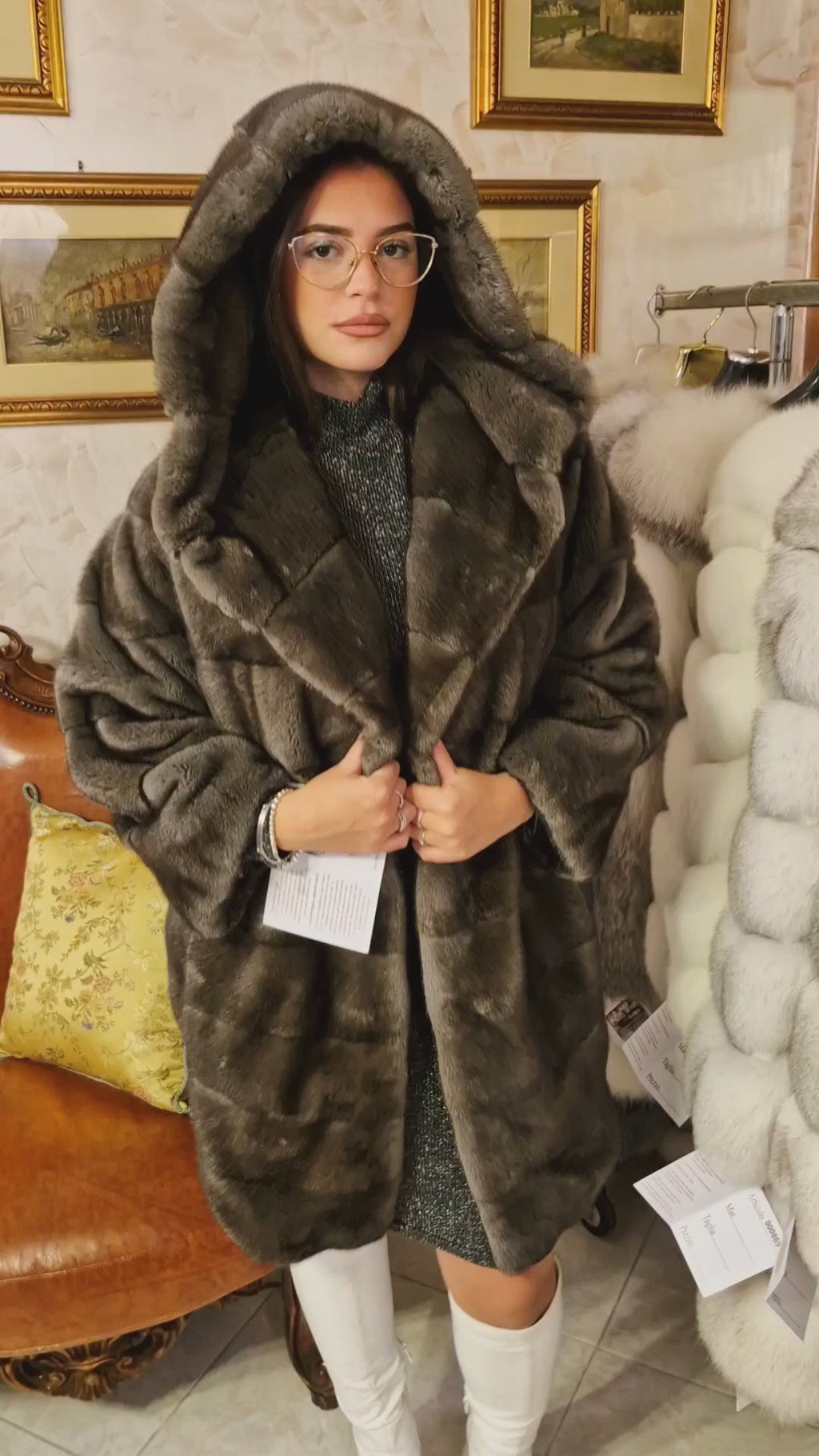 Mink fur jacket