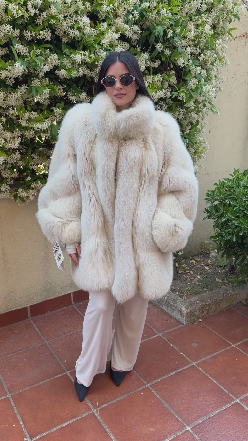 Fuchspelzjacke