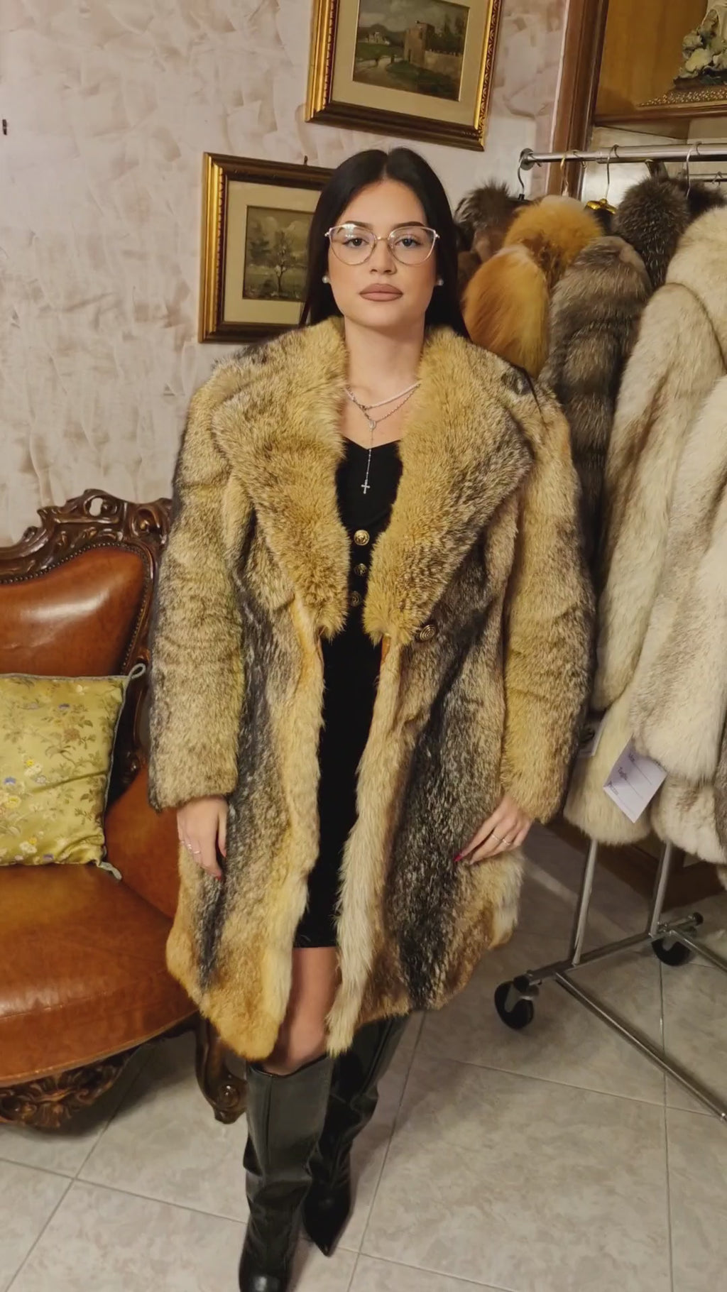 Giacca volpe della patagonia vintage