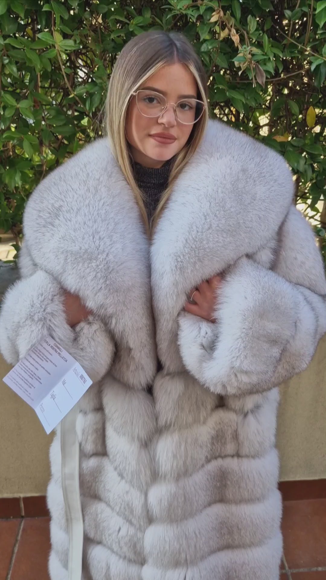 Greenland fox coat
