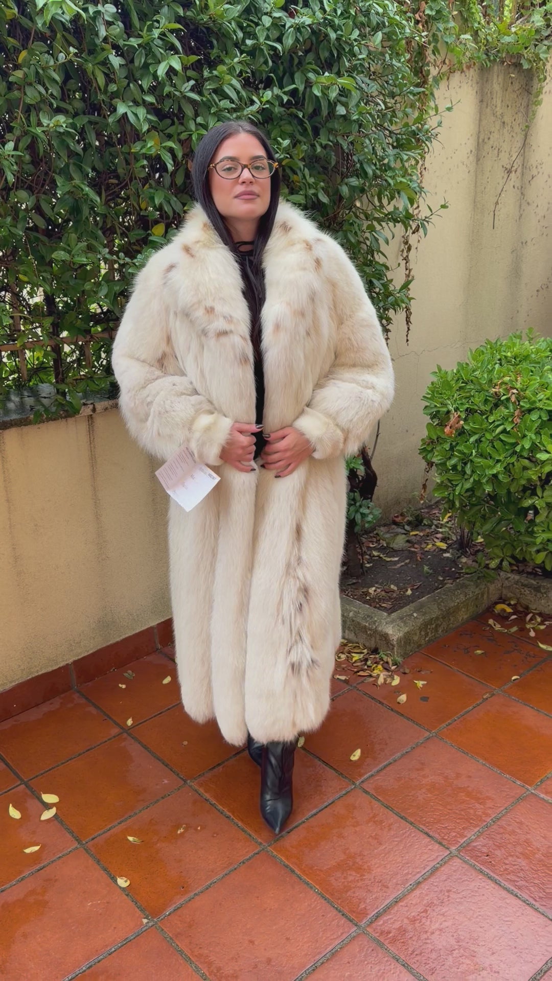 Fox fur jacket